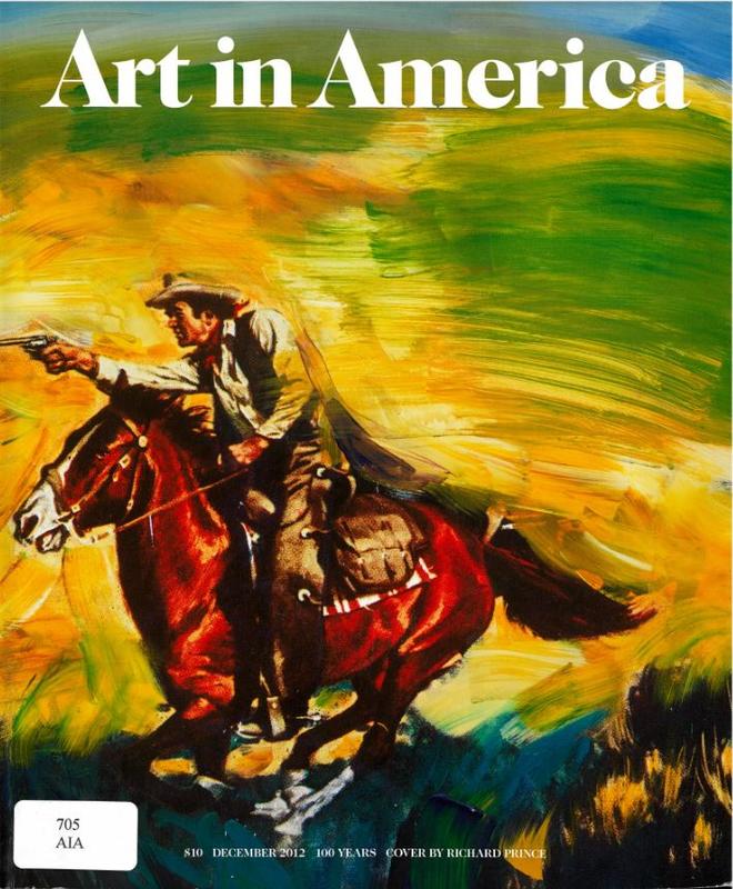 Art in America : international review cover