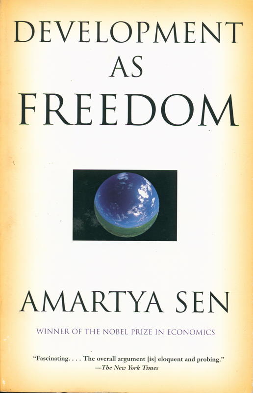 Development as freedom / Amartya Sen cover