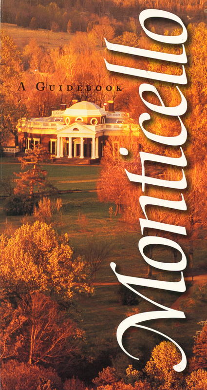 Monticello : a guidebook / Thomas Jefferson Foundation cover
