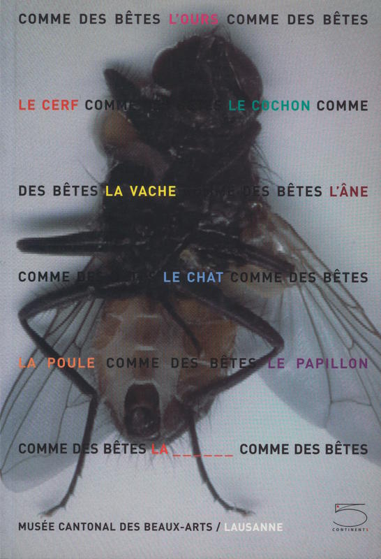 Comme des betes : ours, chat, cochon & cie / Bernhard Fibicher, Musee cantonal des Beaux-Arts Lausanne cover