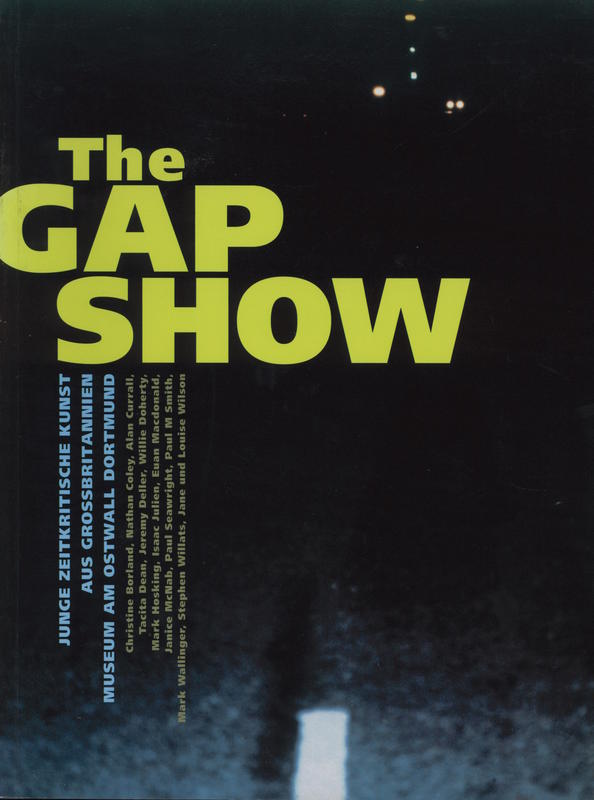 The gap show : young critical art from Great Britain / Rosemarie E. Pahlke cover