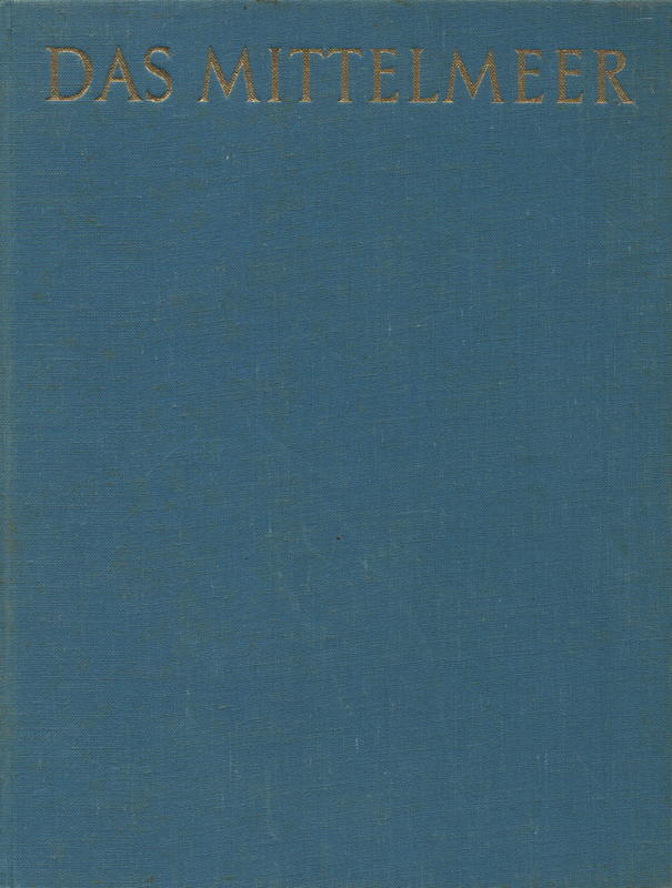 Das Mittelmeer / Wolfgang Cordan cover