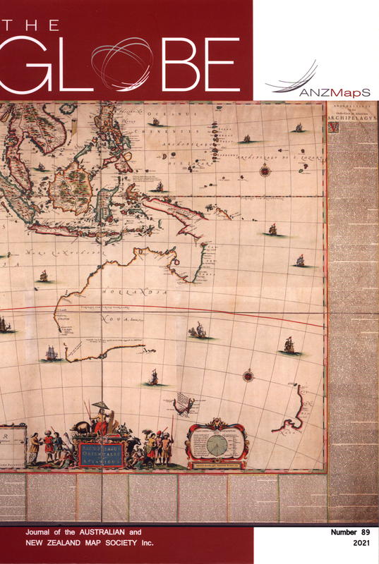 The globe : journal of the Australian and New Zealand Map Society Inc. cover
