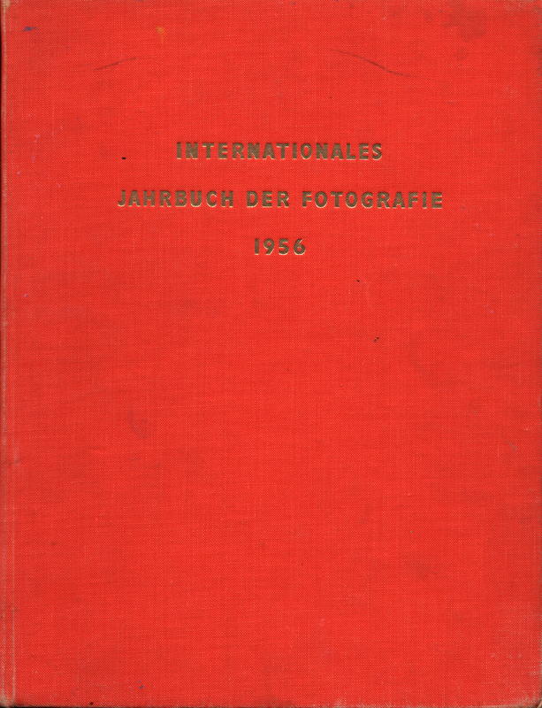 Internationales jahrbuch der fotografie 1956 / edited by Norman Hall and Basil Burton cover