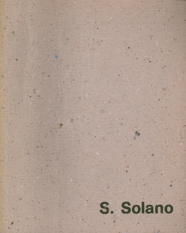 Susana Solano : exposición / organised by the Museo Nacional Centro de Arte Reina Sofía cover