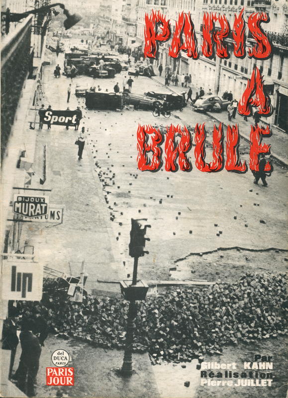 Paris a brule / text by Gilbert Kahn cover