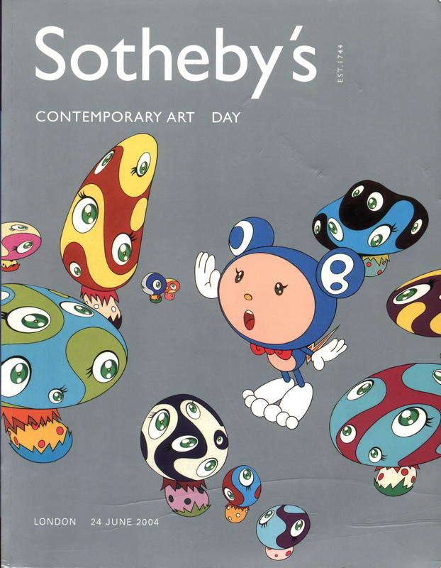 Contemporary art day : auction in London, 24 June 2004 / Sotheby's cover