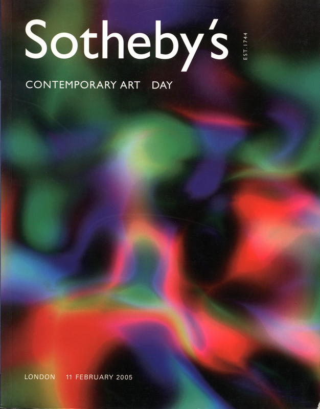 Contemporary art day : auction in London, 11 February 2005 / Sotheby's cover