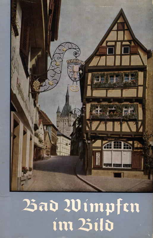 Bad Wimpfen im Bild / text von Alma Helfrich-Dörner cover