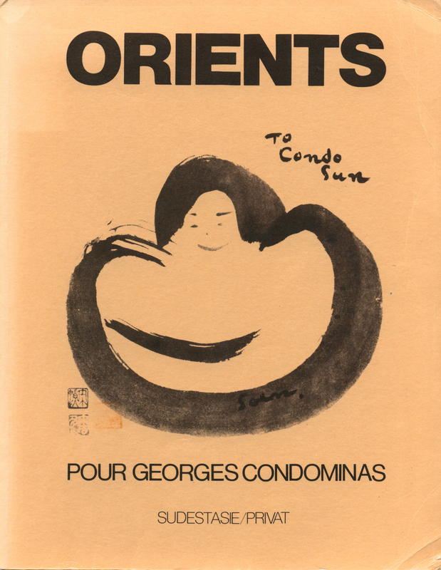 Orients : pour Georges Condominas  / Philippe Sagant cover