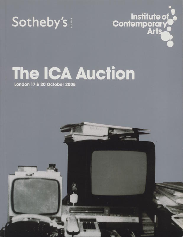 The ICA Auction London 17 & 20 October 2008 / Sotheby's cover