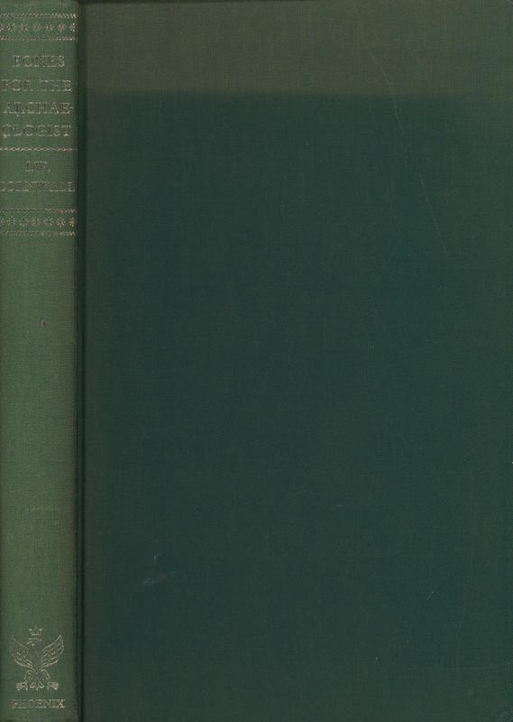 Bones for the archaeologist / by I.W. Cornwall cover