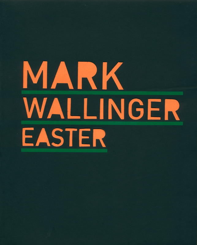 Mark Wallinger : Easter cover