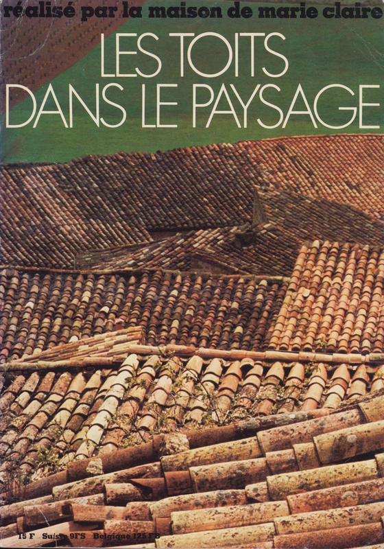 Les toits dans le paysage / la Maison de Marie-Claire cover