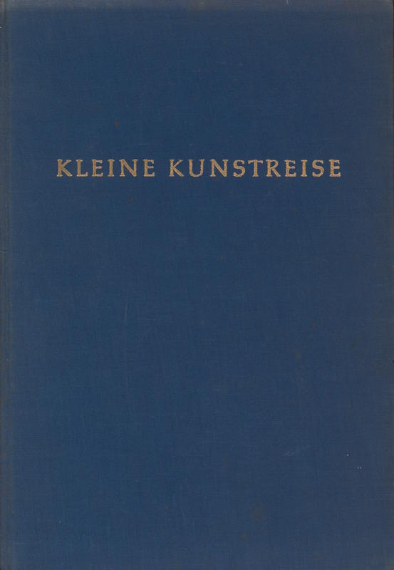 Kleine Kunstreise : durch bedeutende Gemäldegalerien de Bundesrepublik / [Bert Bilzer] cover