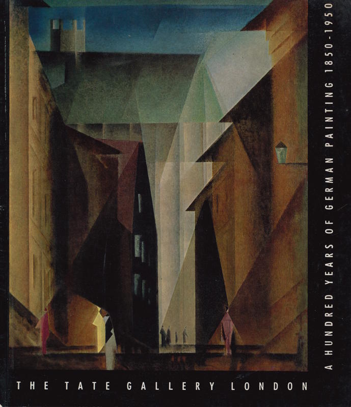 A hundred years of German painting / The Tate Gallery London cover