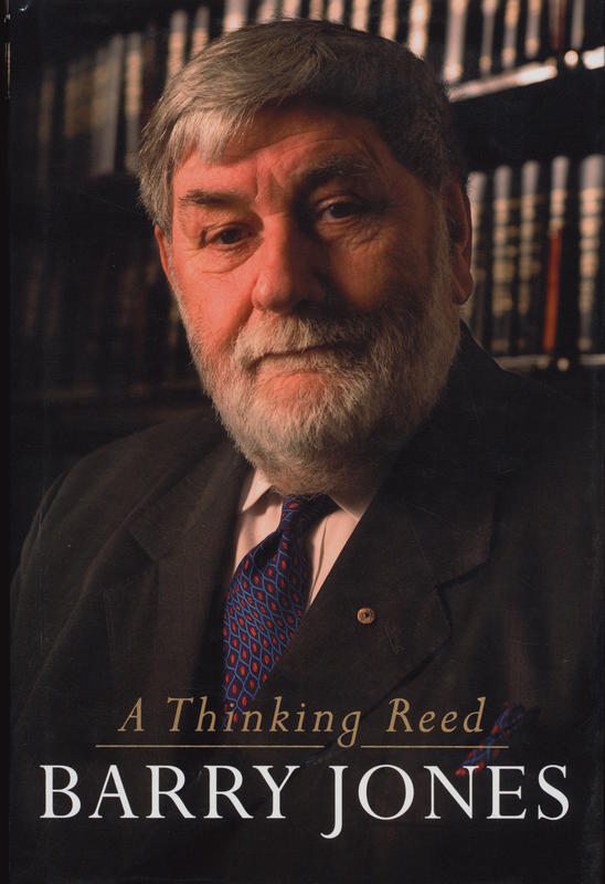 A thinking reed / Barry Jones cover