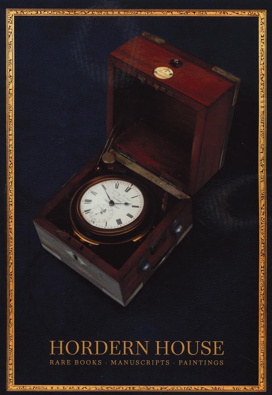 Hordern House : rare books, manuscripts, paintings : the Whitmont collection II, [2025] cover