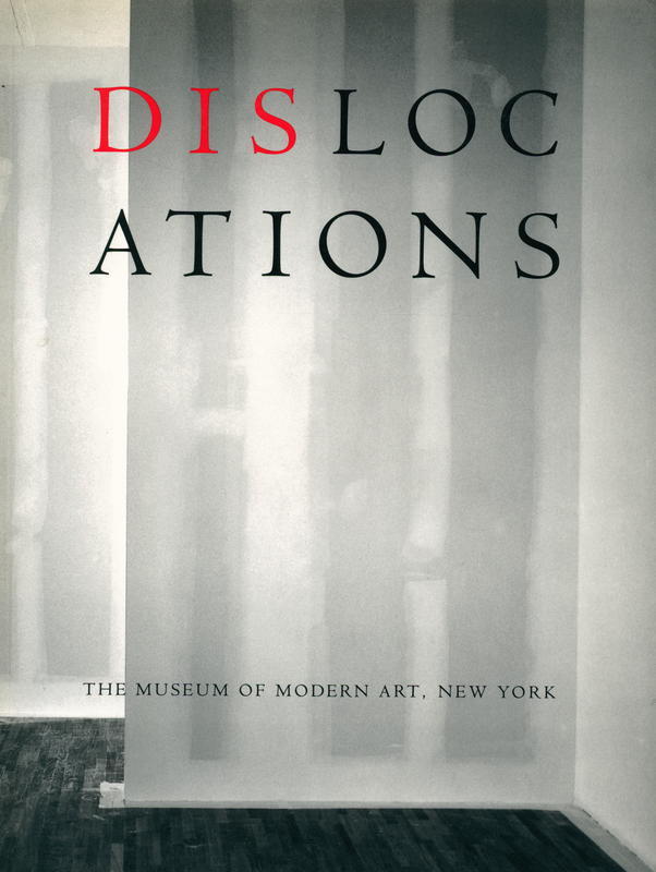 Dislocations / Robert Storr cover