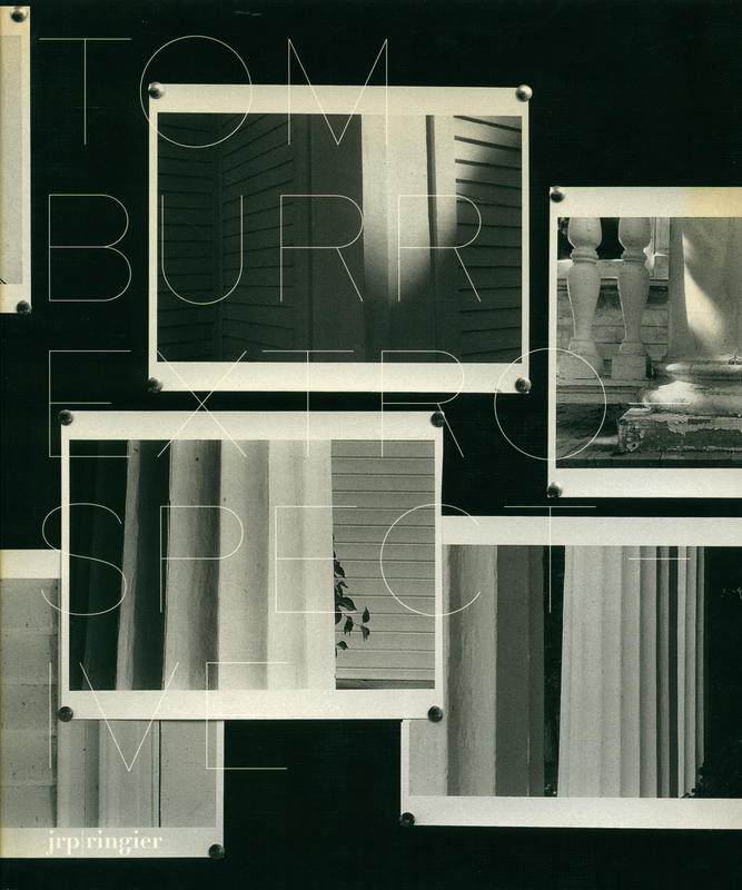 Tom Burr: Extrospective, works 1994-2006 / Musée cantonal des Beaux-Arts, Lausanne cover