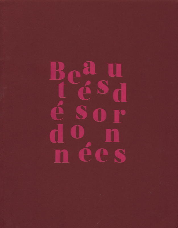 Beautés désordonnées / commissaire : Jean-Hubert Martin cover