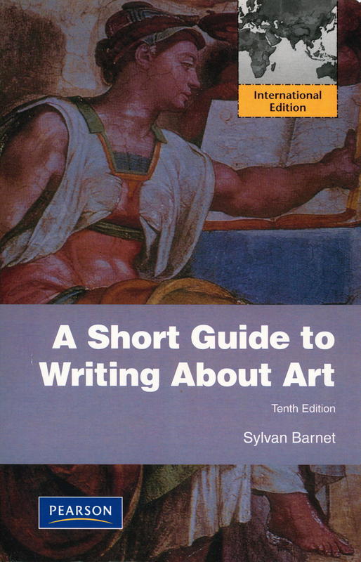 A short guide to writing about art cover