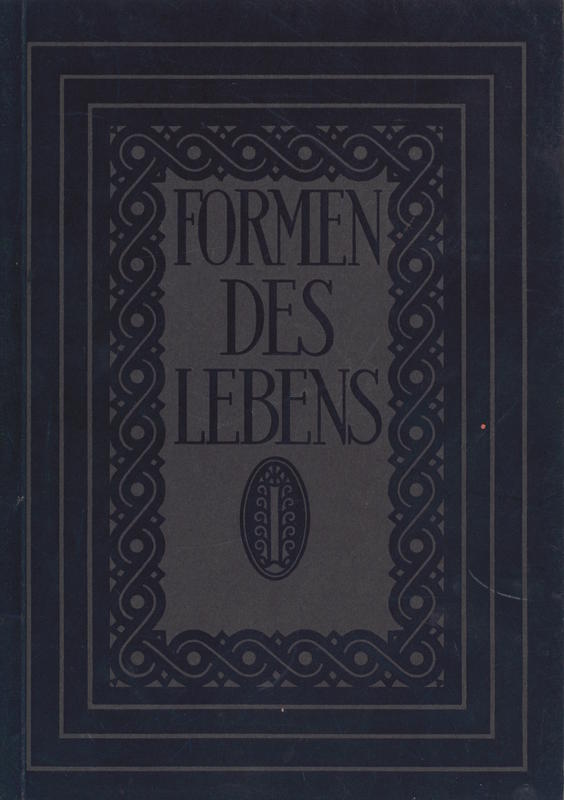 Formen des Lebens : botanische Lichtbildstudien / Paul Wolff cover