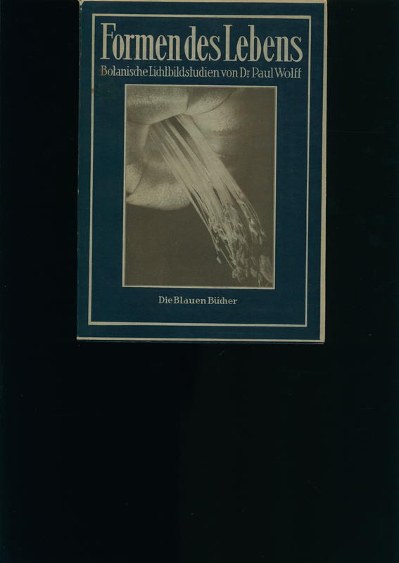 Formen des lebens: botanische lichtbildstudien cover