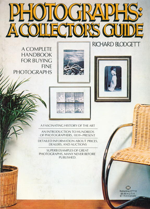 Photographs : a collector’s guide / Richard Blodgett cover