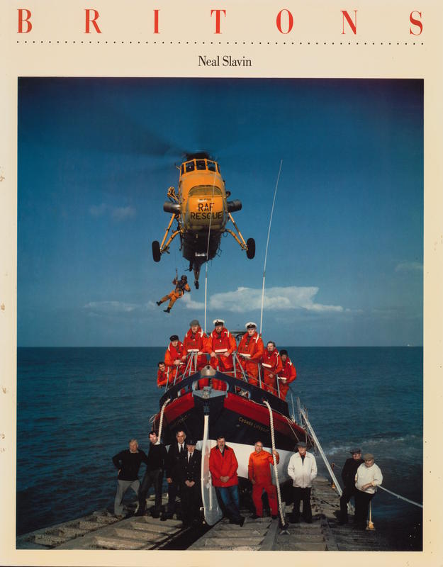 Britons / Neal Slavin ; preface by Auberon Waugh cover