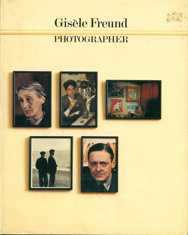 Gisele Freund : photographer cover