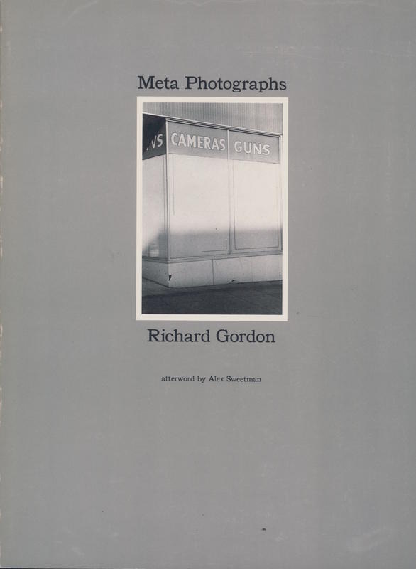 Meta photographs / Richard Gordon cover