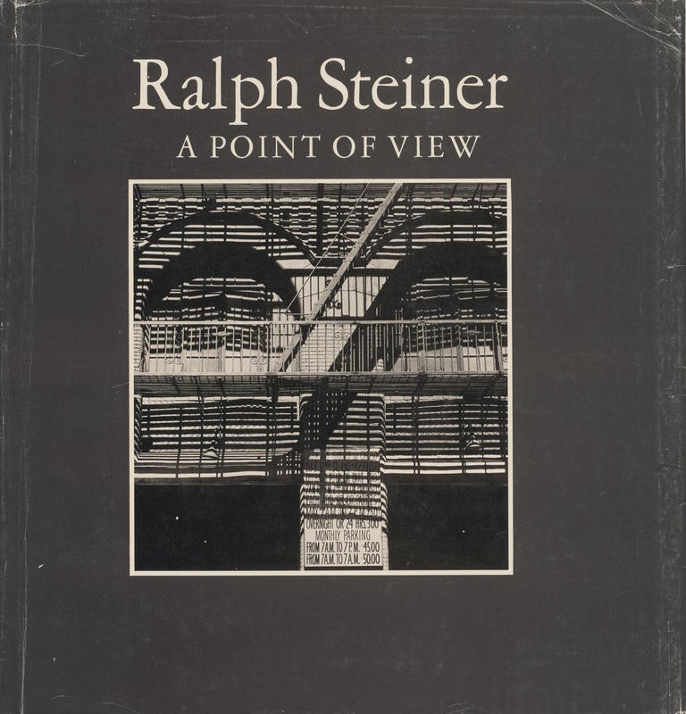 Ralph Steiner : a point of view cover