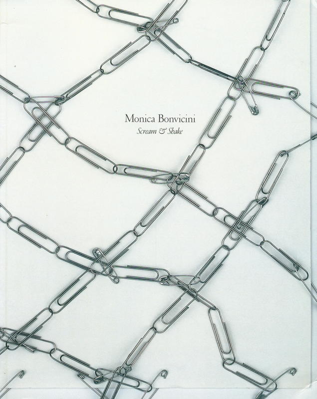 Monica Bonvicini : scream & shake cover