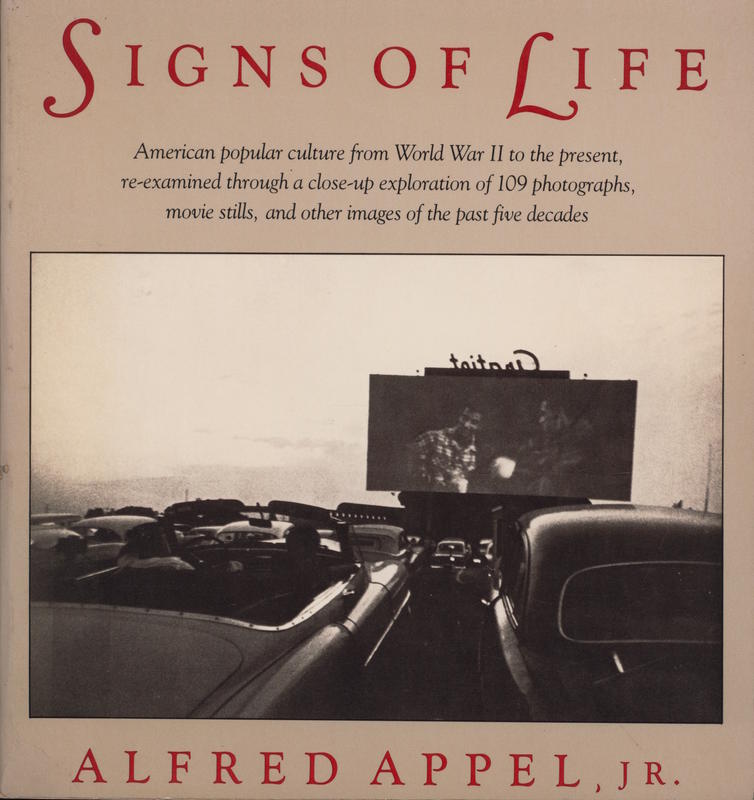 Signs of life / Alfred Appel cover