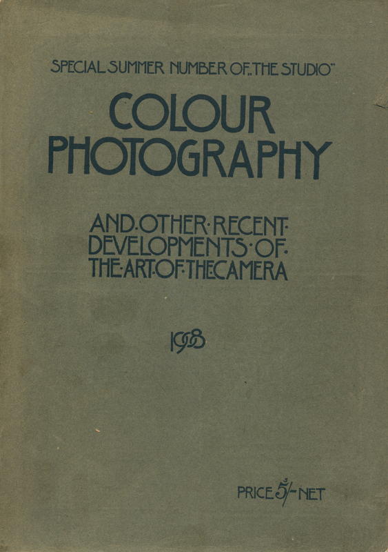 Colour photography and other recent developments of the art of the camera / edited by Charles Holme cover