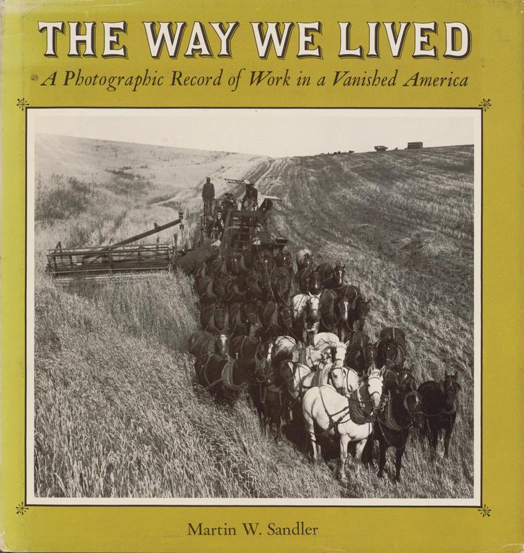 The way we lived : a photographic record of work in vanished America / Martin W. Sandler cover