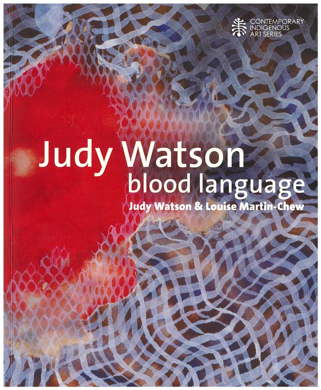 Judy Watson : blood language cover