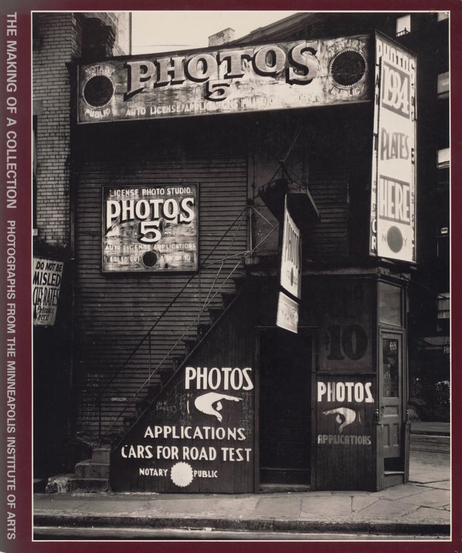 The making of a collection : photographs from the Minneapolis Institute of Arts / by Carroll T. Hartwell cover