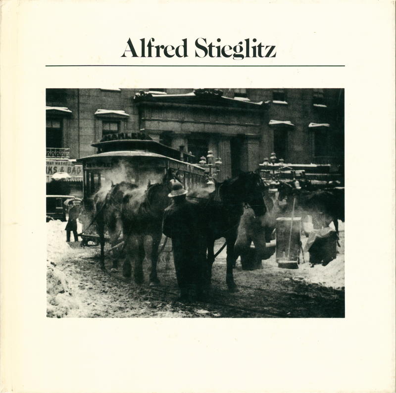 Alfred Stieglitz / Dorothy Norman cover