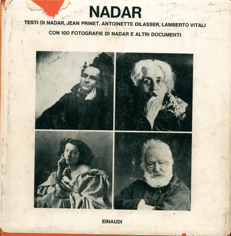  Nadar / testi di Nadar, Jean Prinet e Antoinette Dilasser, Lamberto Vitali cover