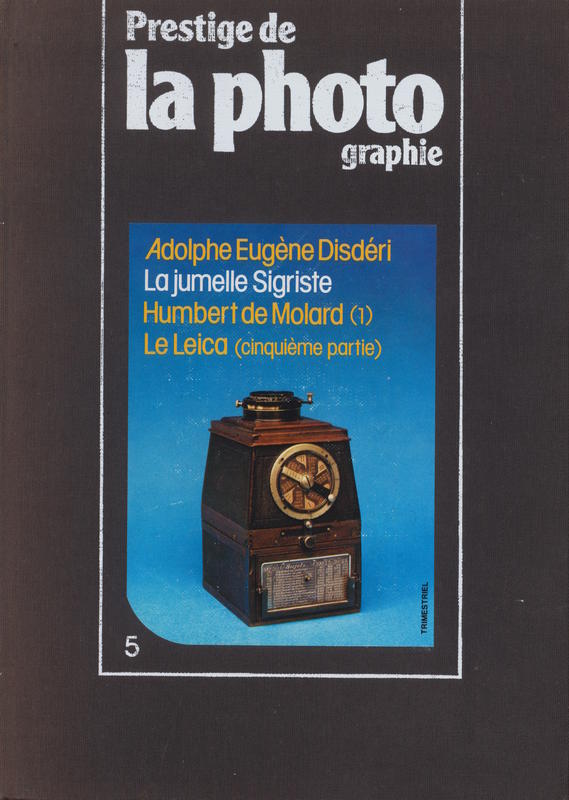 Prestige de la photographie / Arnauld de Fouchier cover