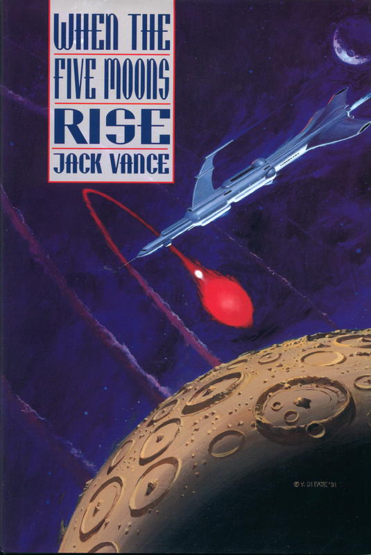 When the five moons rise / Jack Vance cover