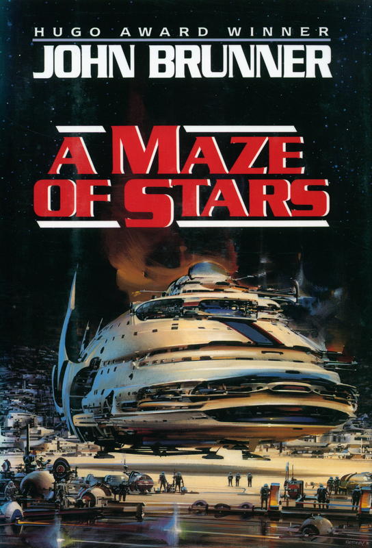 A maze of stars / John Brunner cover