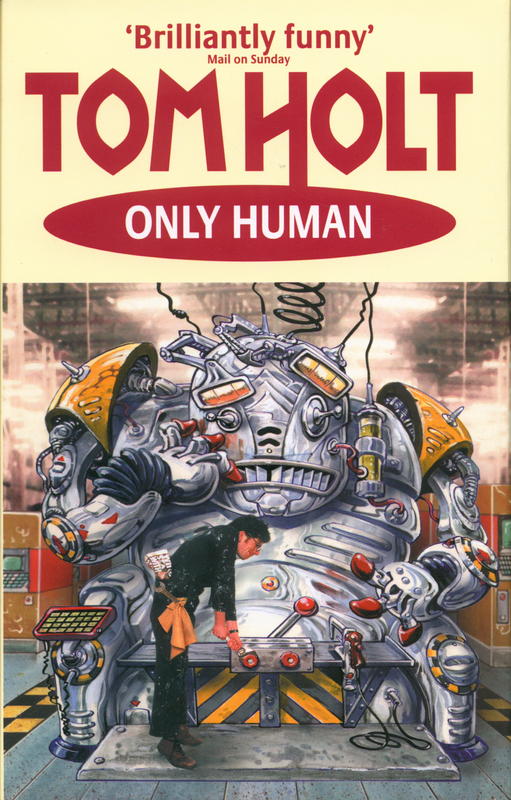 Only human / Tom Holt cover