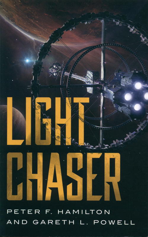 Light chaser / Peter F. Hamilton and Gareth L. Powell cover