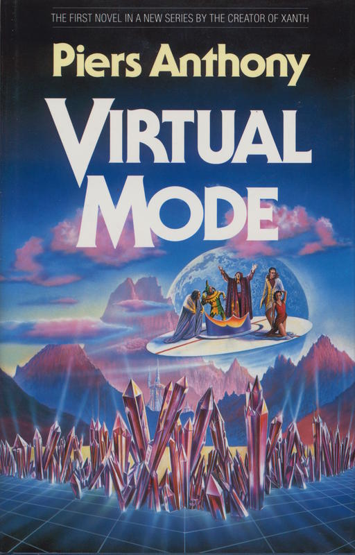 Virtual mode / Piers Anthony cover