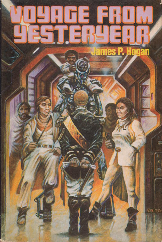 Voyage from yesteryear / James Hogan cover