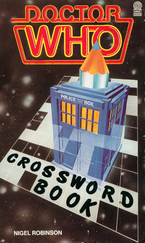 Doctor Who crossword book cover