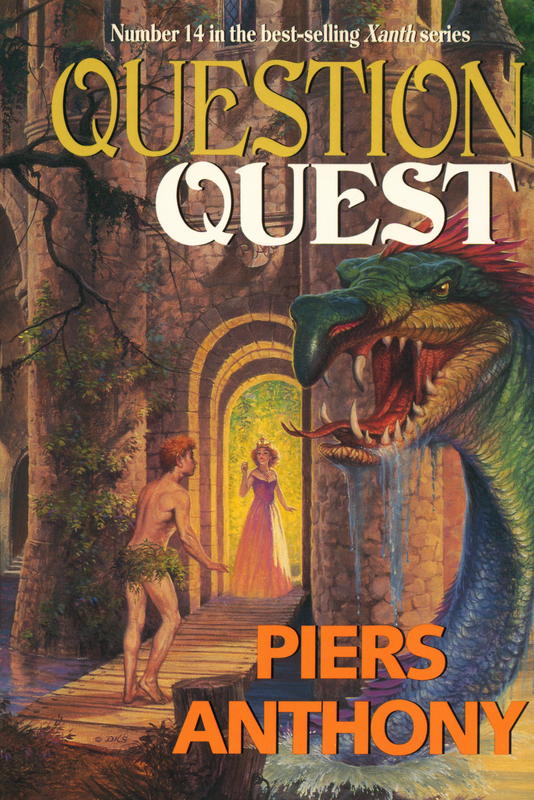 Question quest  / Piers Anthony cover